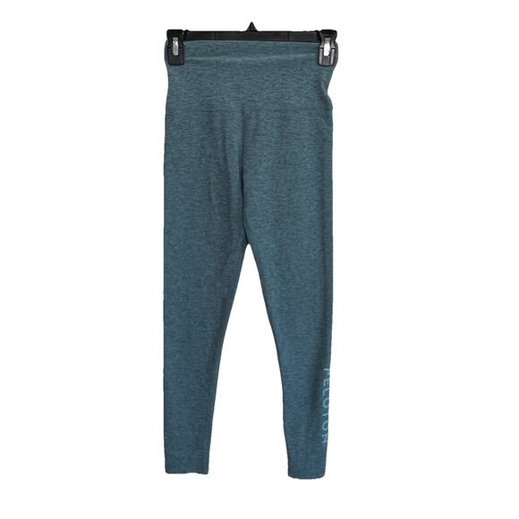 Beyond Yoga Peloton Small Teal High Waisted 7/8 Spacedye Legging Athleisure N21 - Picture 1 of 6